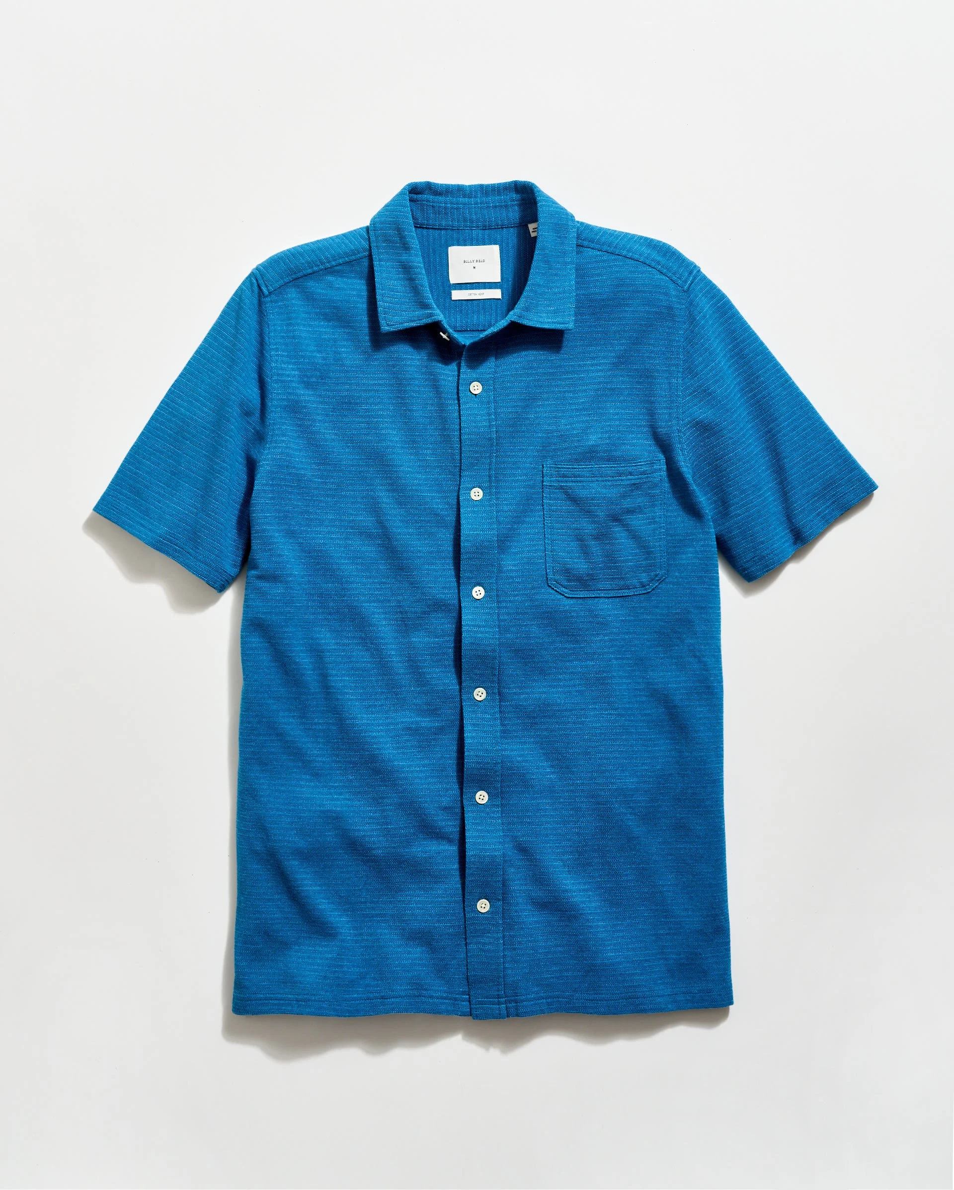Short Sleeve Textured Treme Knit Shirt - 1