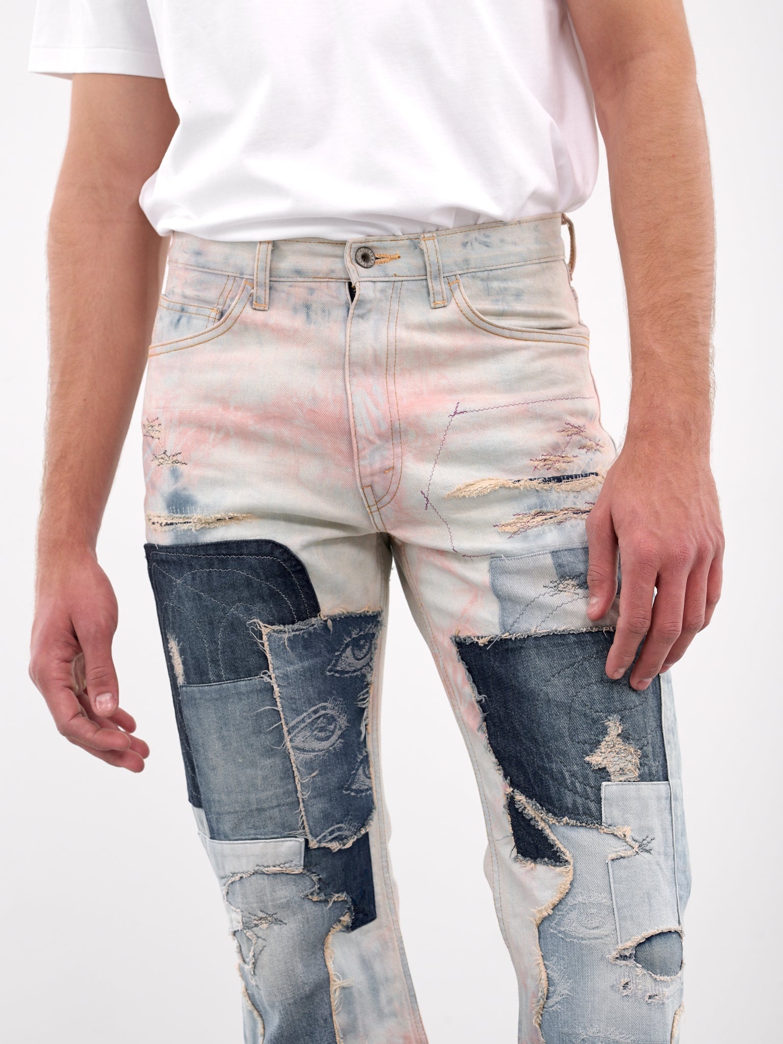 Crazy Dixie Remake Flare Jeans - 5