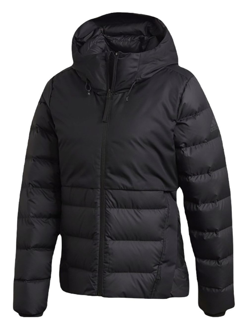 hooded black jacket 1