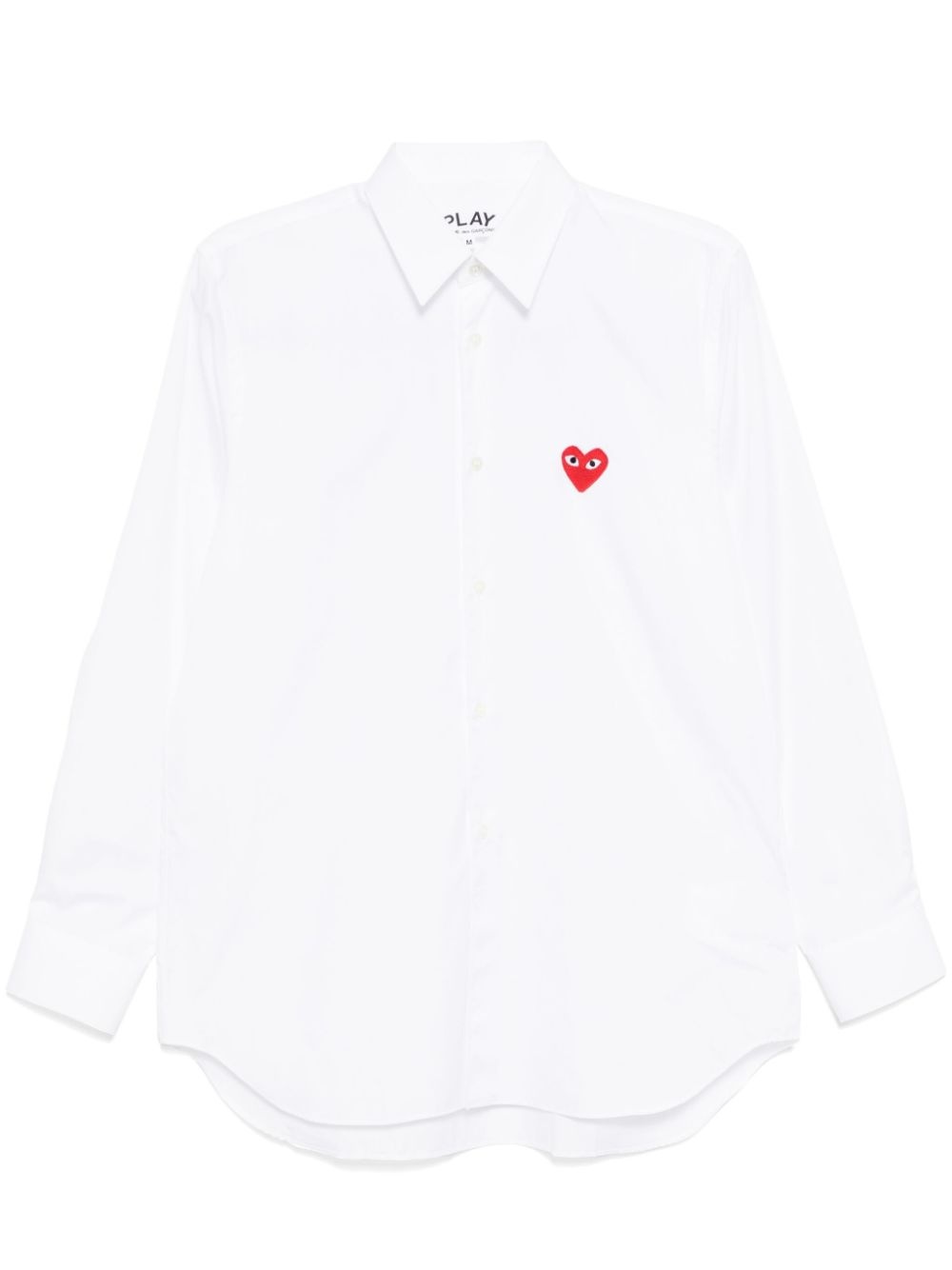 logo-patch shirt - 1