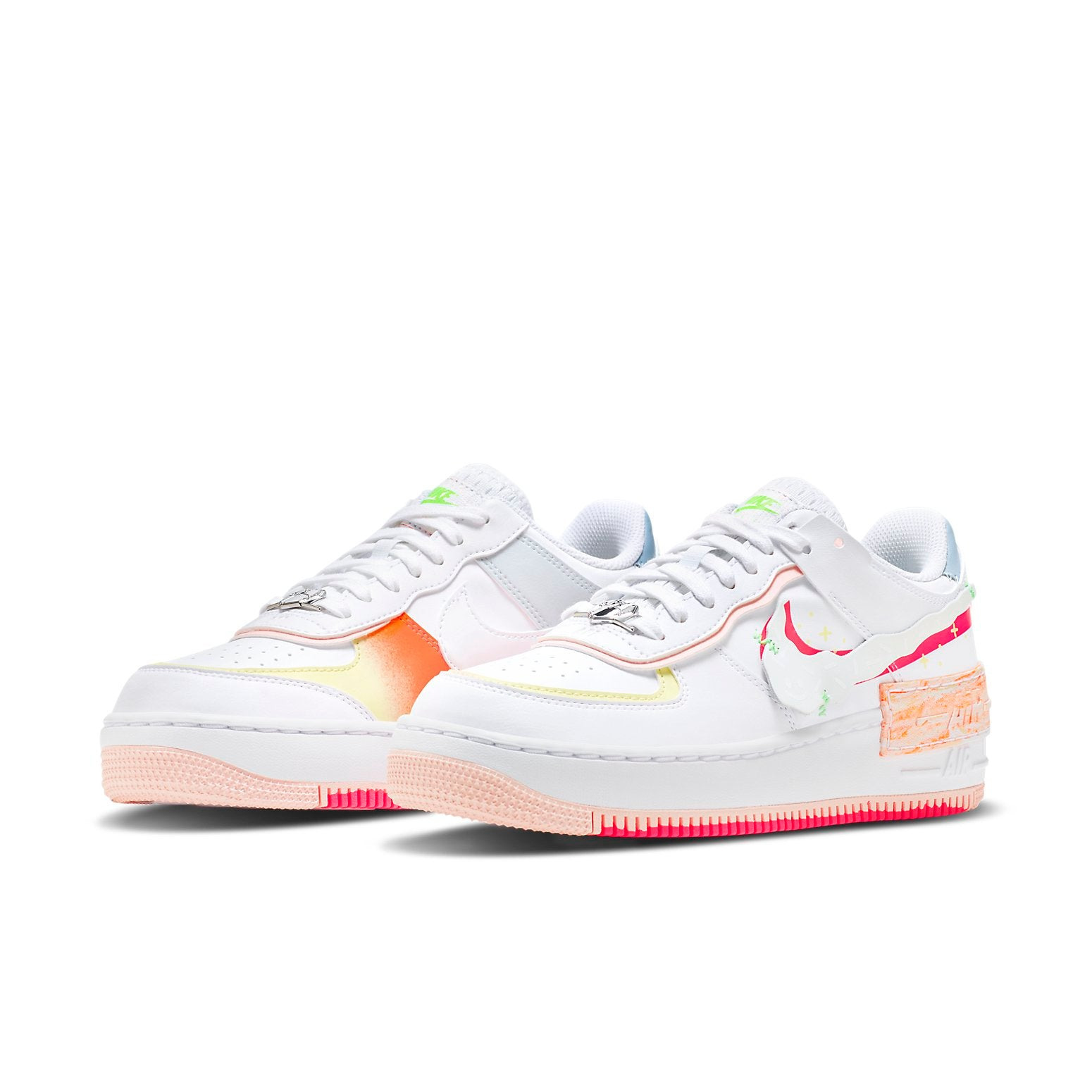 (WMNS) Nike Air Force 1 Shadow 'Ghost Swoosh' DV1364-111 - 3