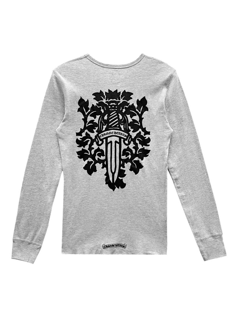 Chrome Hearts Dagger Waffle Thermal long-sleeves top outlook