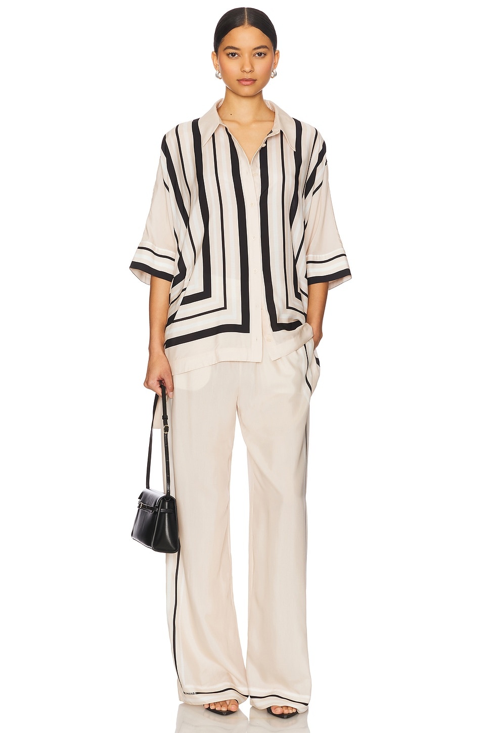 Bowman Oversized Button Down Shirt - 4