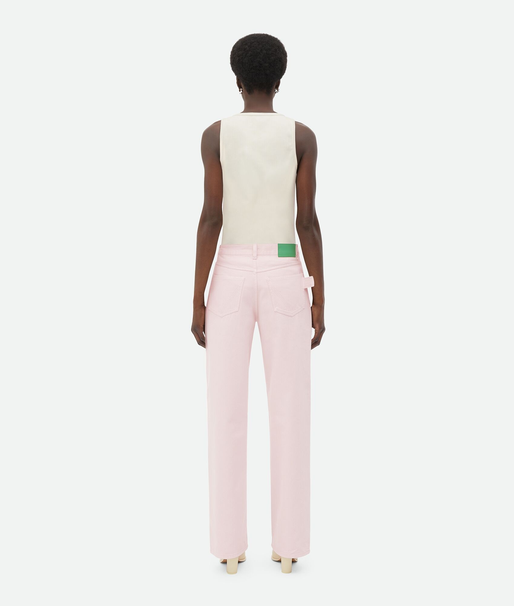 Pink Wash Wide Leg Denim - 3
