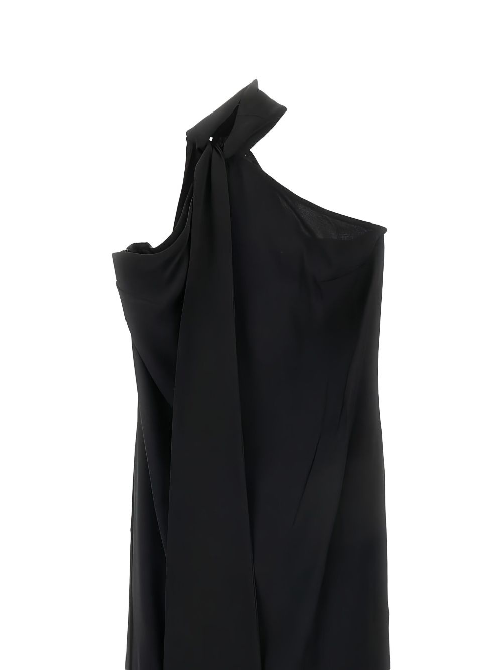 fringed one-shoulder dress - 2