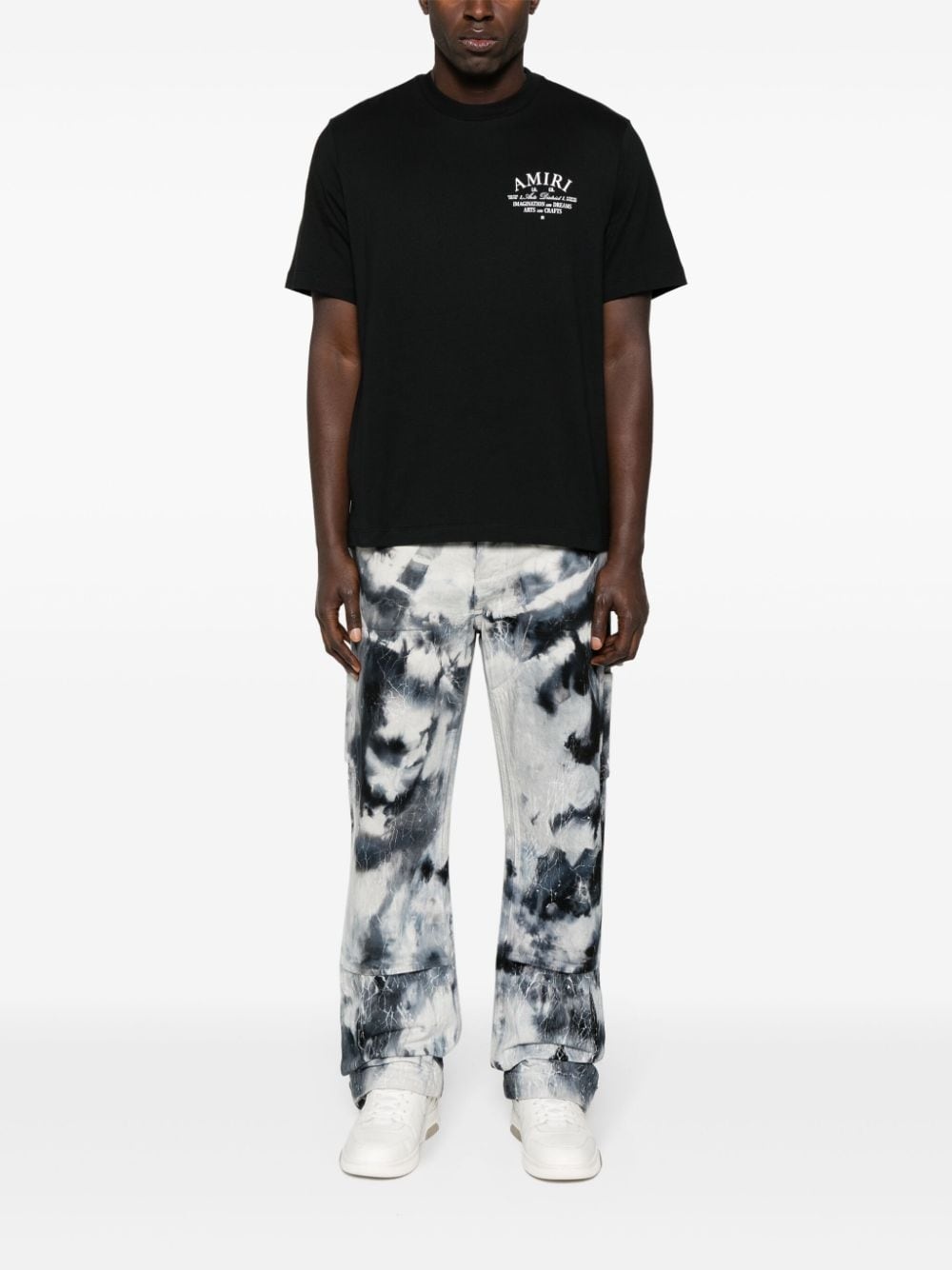 logo-print cotton T-shirt - 2