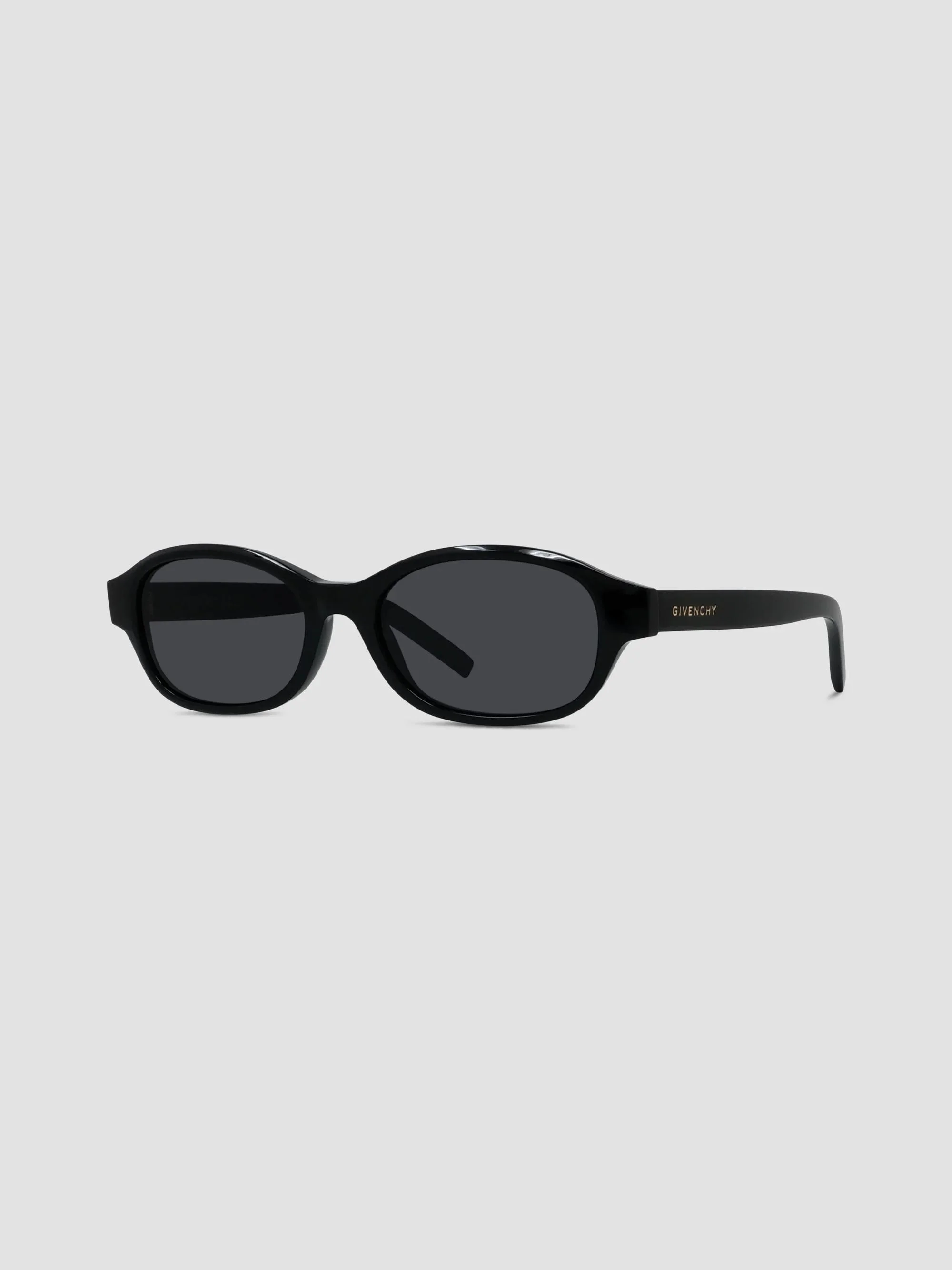 Women's City 55MM Oval Sunglasses - Black - 1