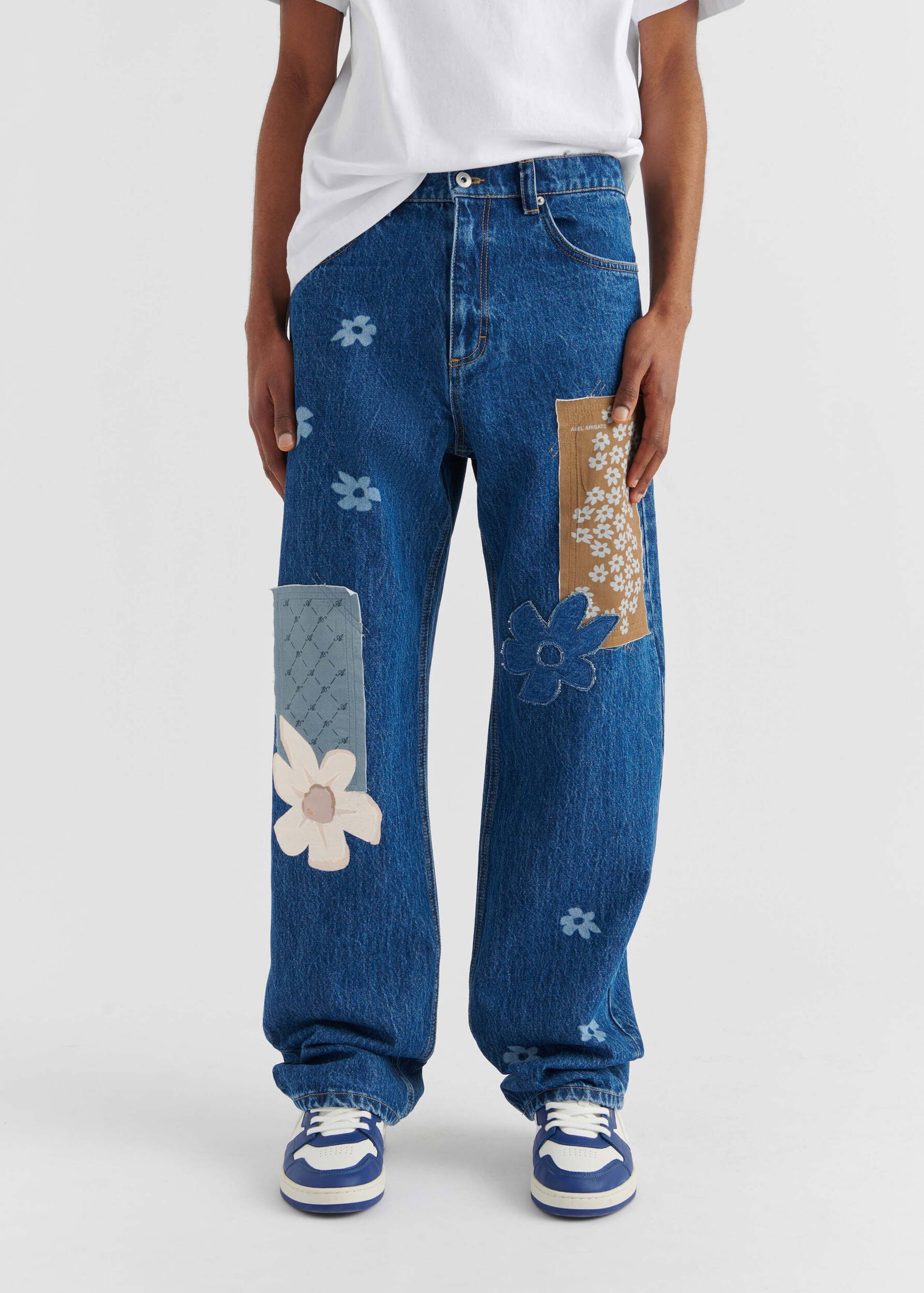 Zine Patchwork Jeans - 2