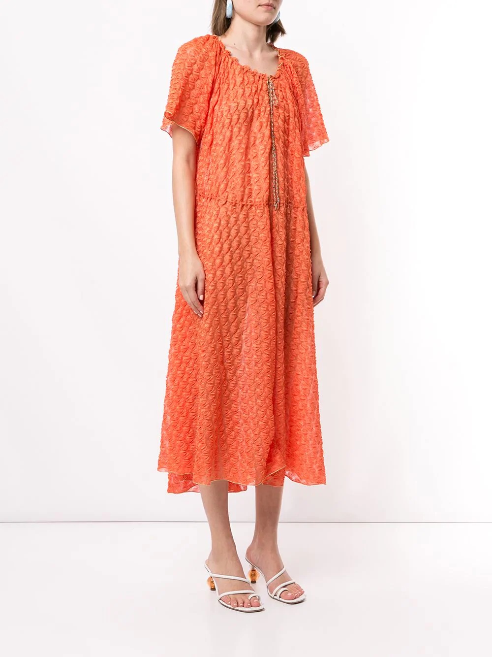 knitted midi beach dress - 3