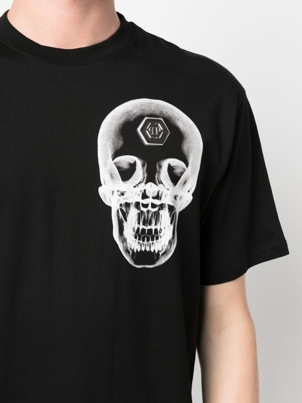 skull-print short-sleeve T-shirt - 5