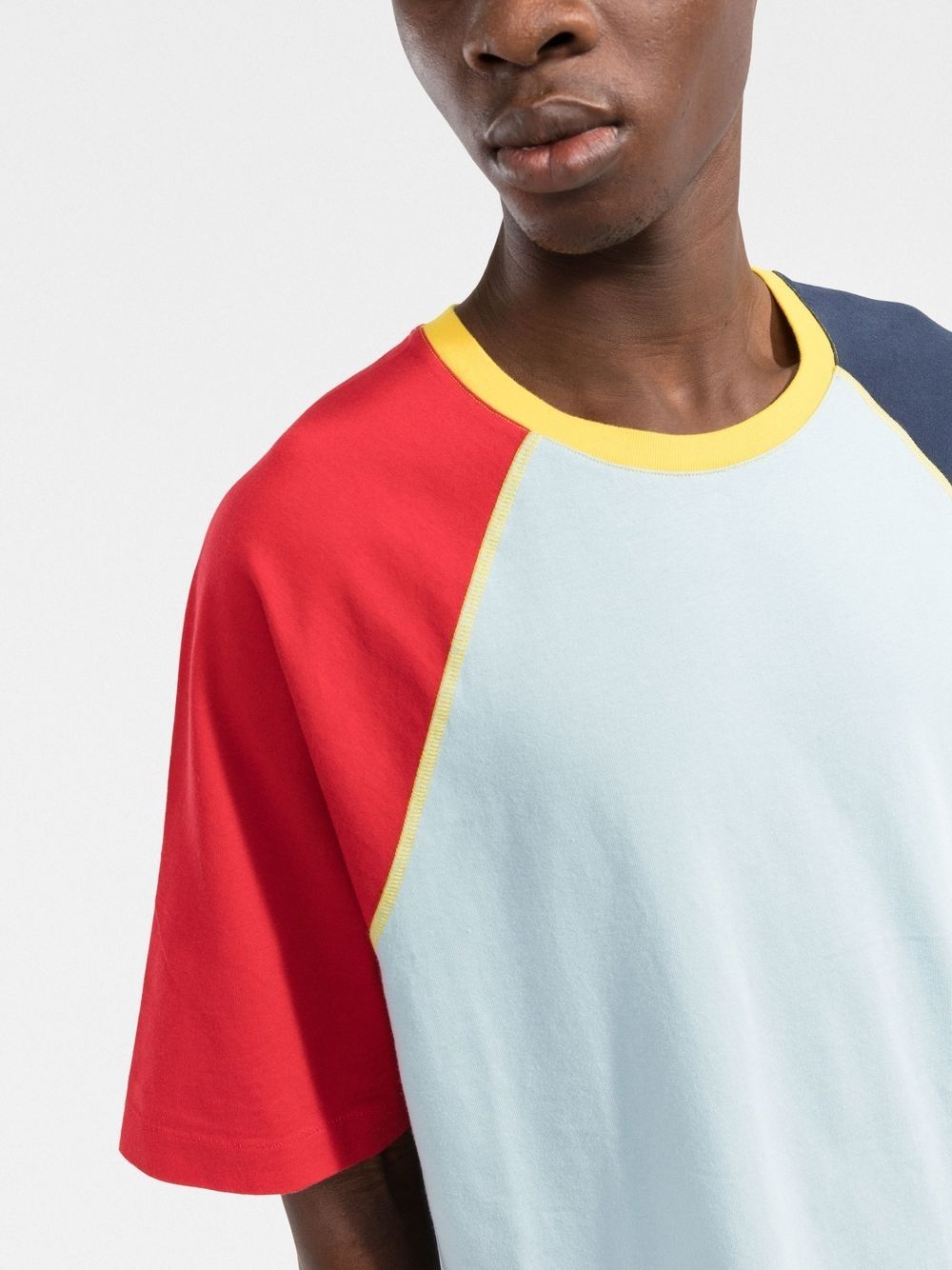 colour-block raglan-sleeve T-shirt - 5