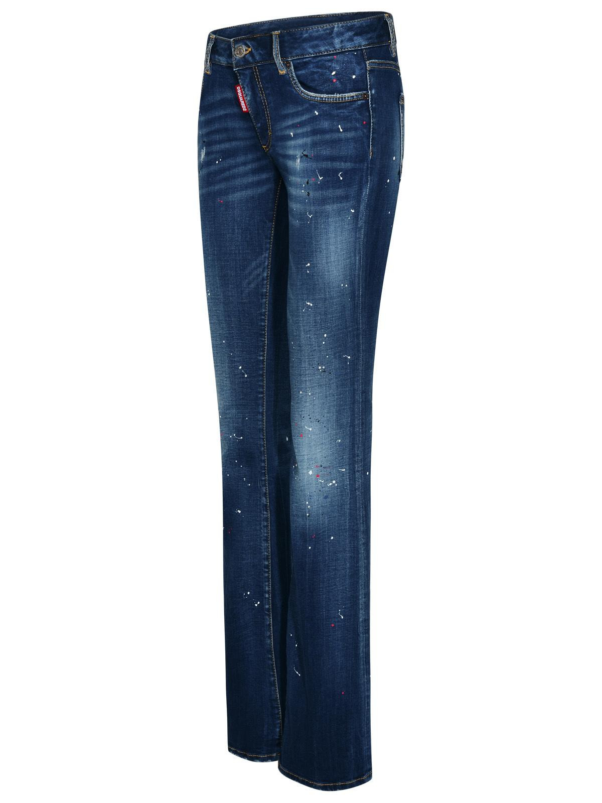Dsquared2 Blue Cotton Jeans Women - 2