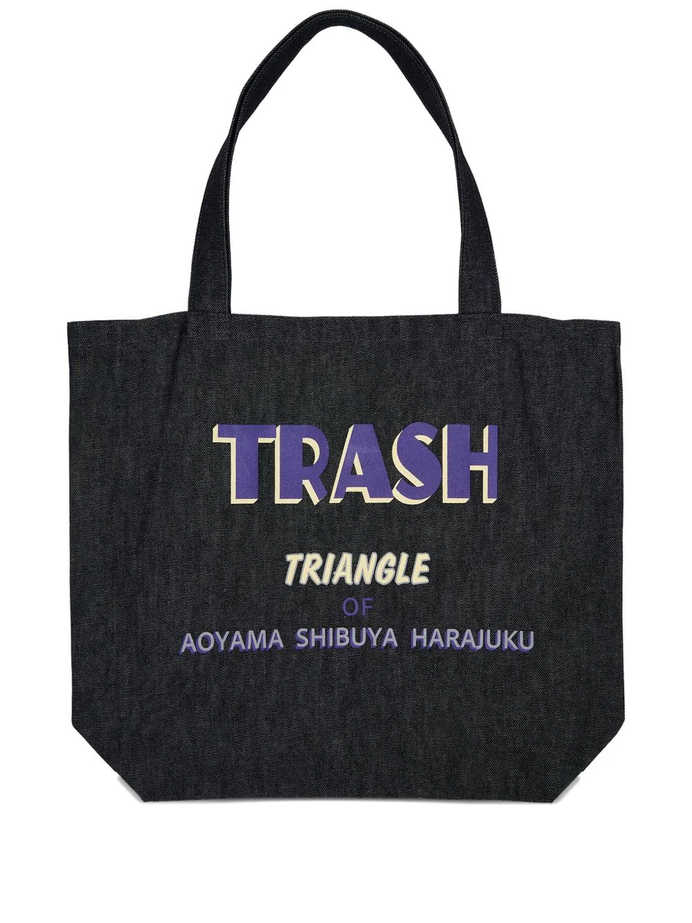 logo-print tote bag - 1