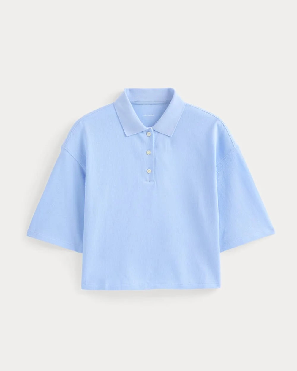 PIQUE BOXY POLO - 1