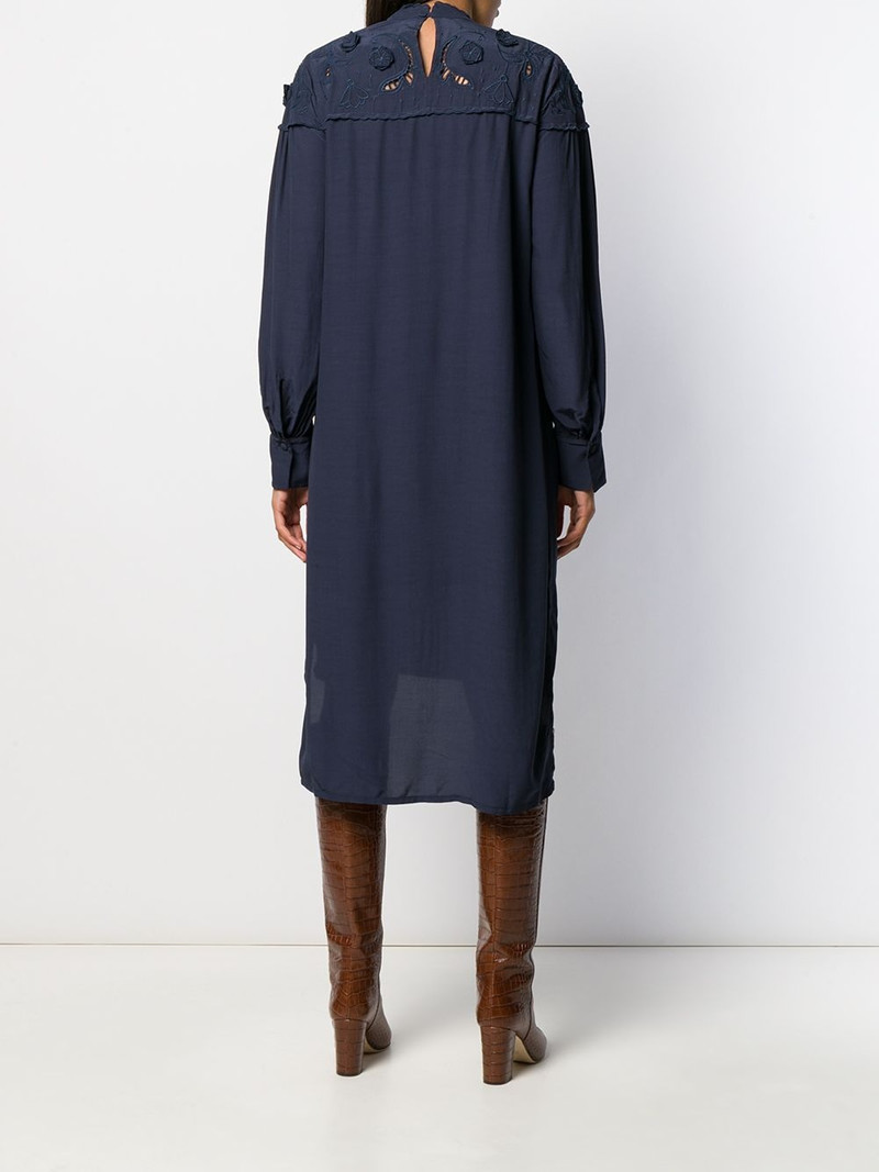 floral embroidered shift dress 4