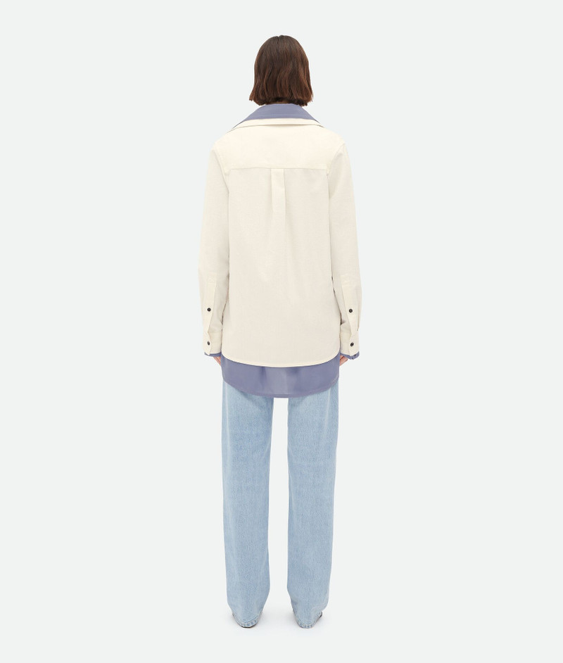 Relaxed Fit Double Layer Cotton Shirt 3