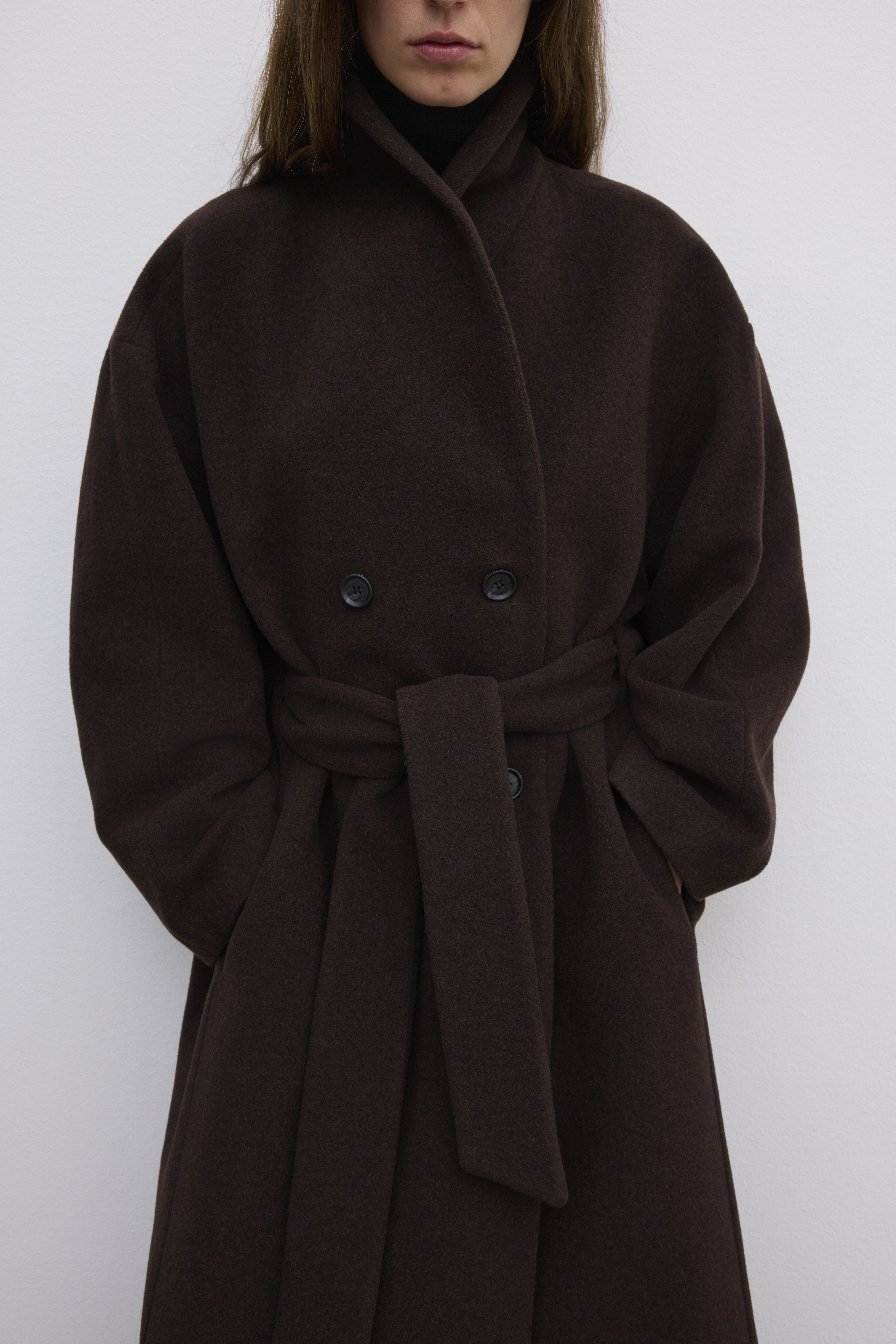 Relaxed Wool Coat - 2
