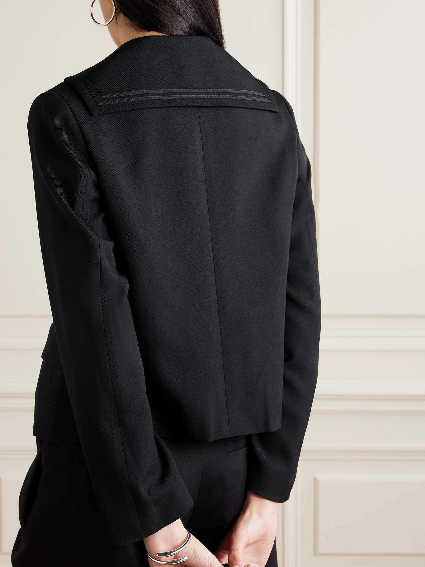 Comme Des Garçons Girl ウール ジャケット | ブラック