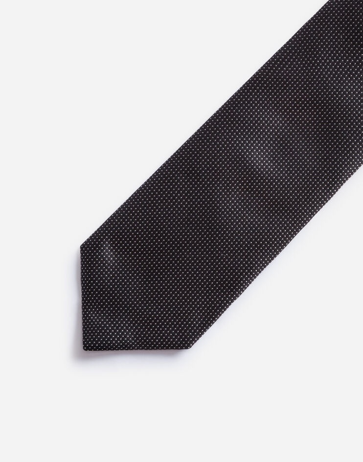 Silk jacquard tie - 3