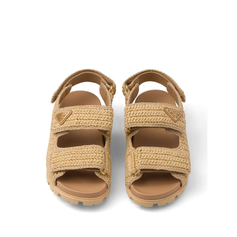 Prada Neutrals Sandals Women - 5