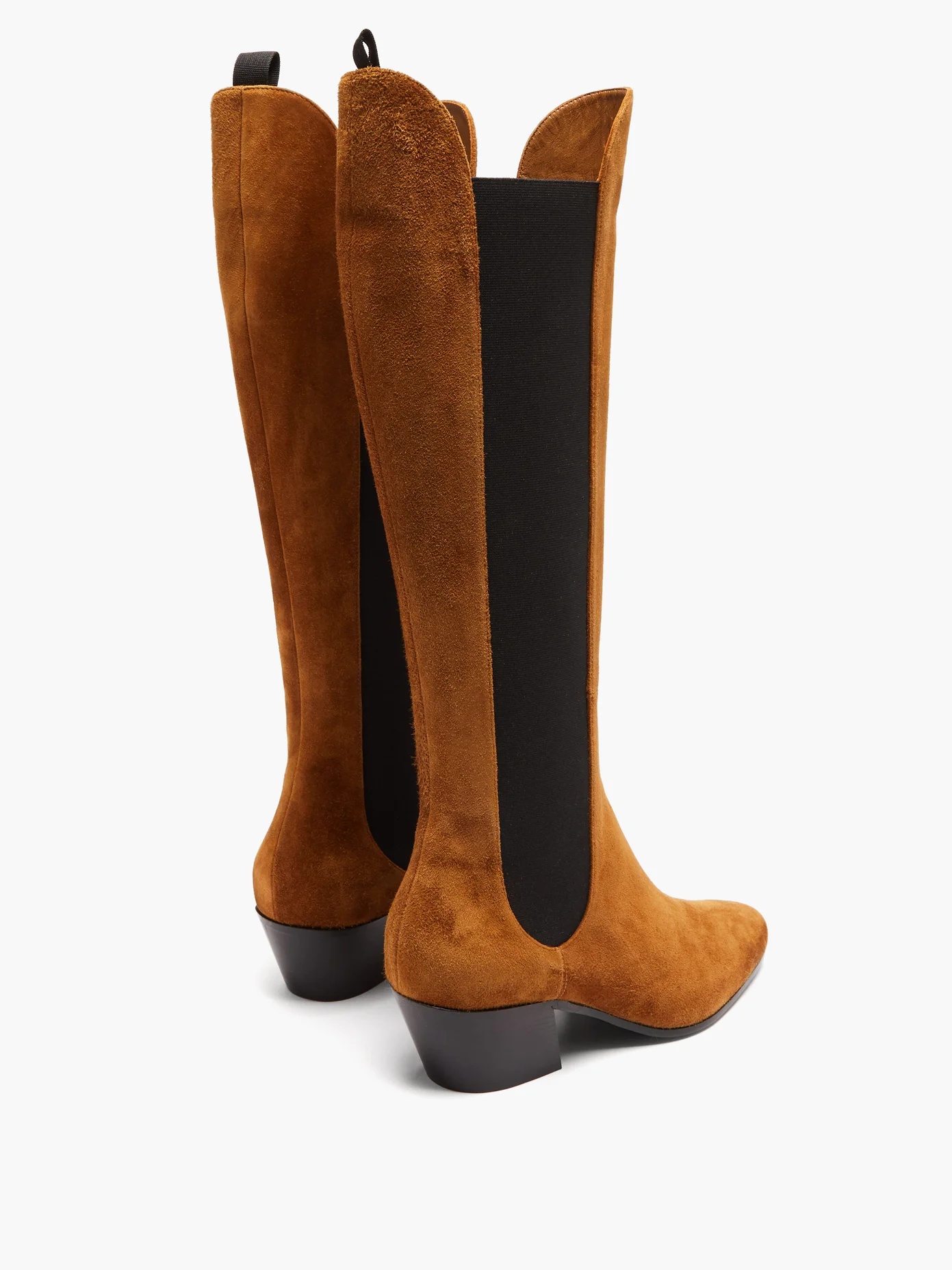 Chester suede knee-high boots - 4