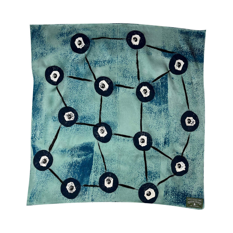 Denim Tears x Skepta Tears Scarf 'Light Blue' 1