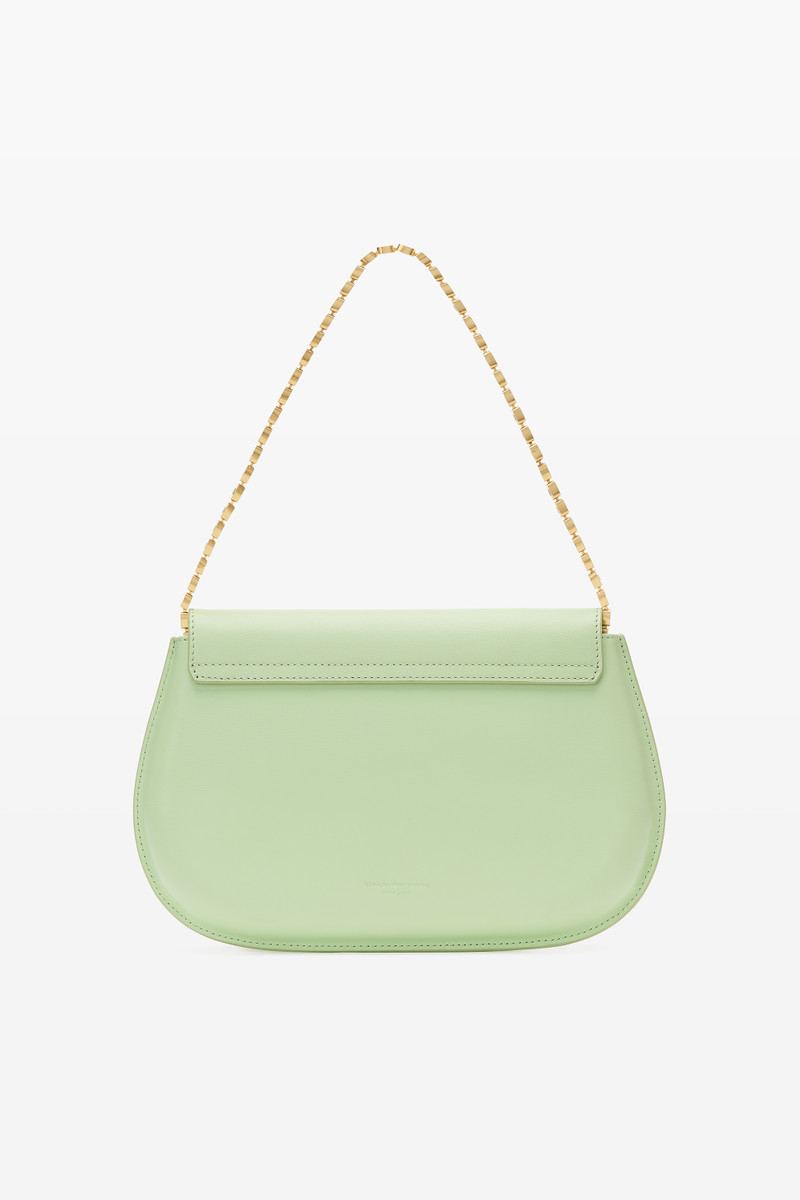 CREST FLAP BAG IN LEATHER 6