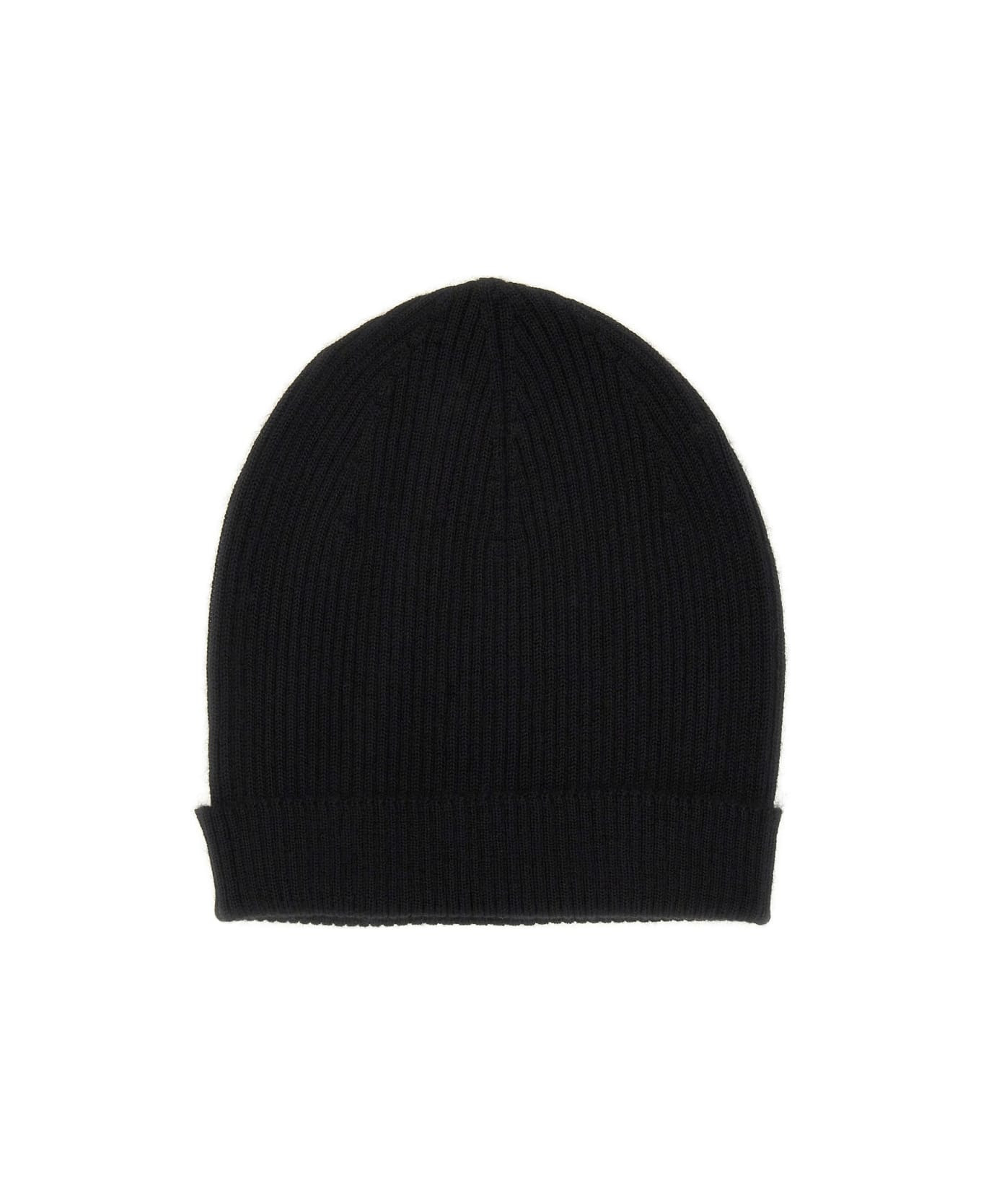 Cashmere Beanie Hat - 1