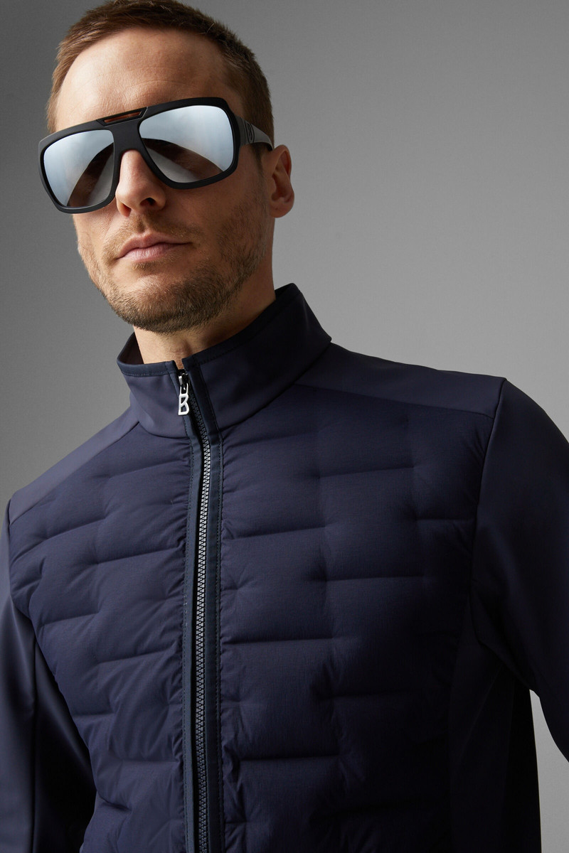 Daron Softshell down jacket in Navy blue 5