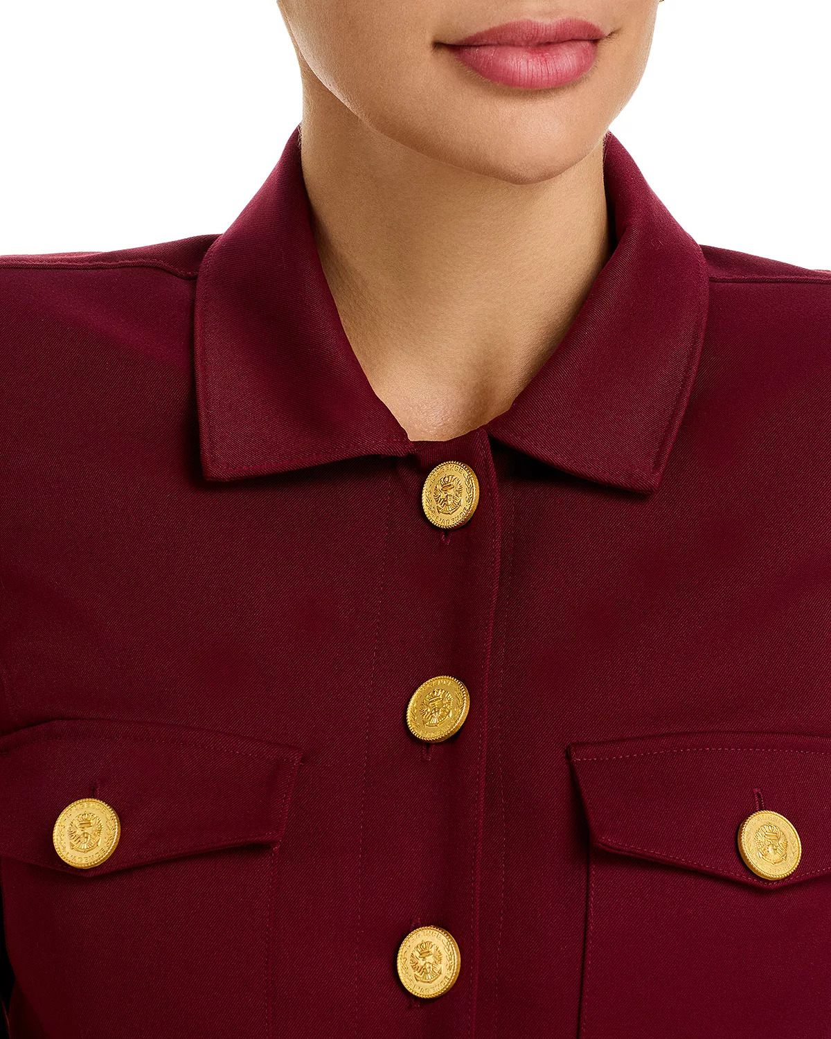 Kumi Button Front Crop Jacket - 6