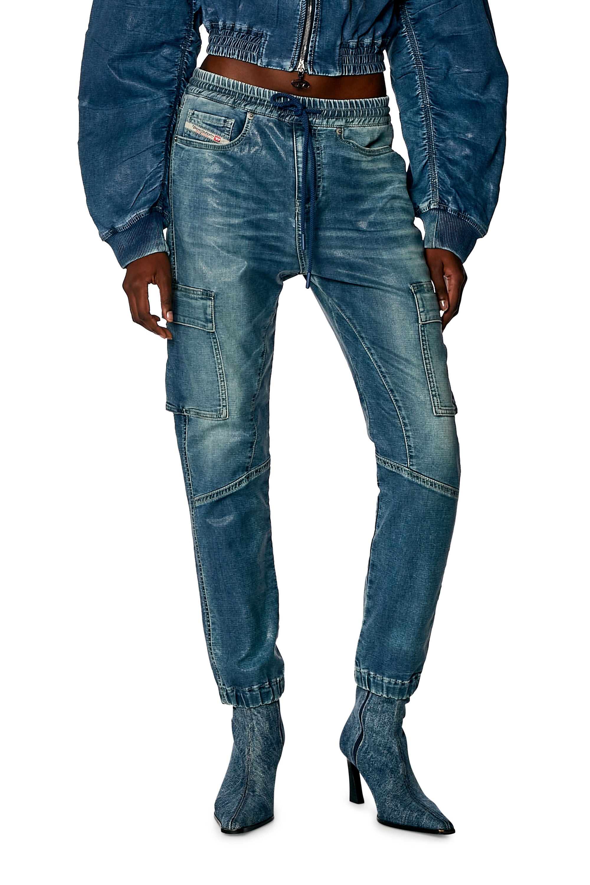 SLIM 2051 D-URSY TRACK DENIM 068KV - 3