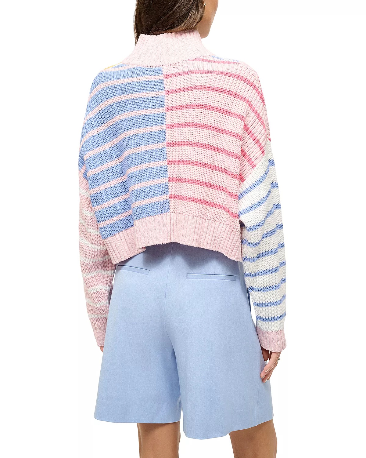 Cropped Hampton Cotton Sweater - 2