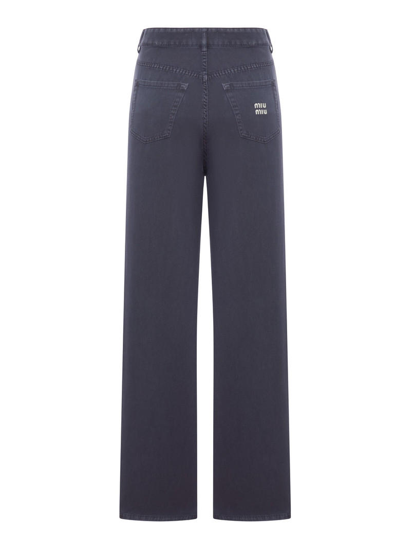 Miu Miu COTTON DENIM JEANS outlook