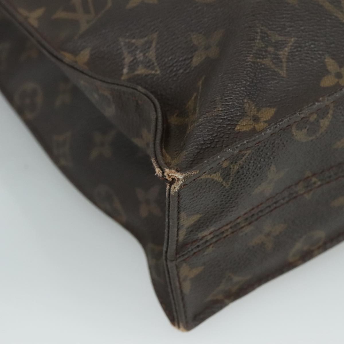 LOUIS VUITTON Monogram Sac Plat Hand Bag M51140 - 15