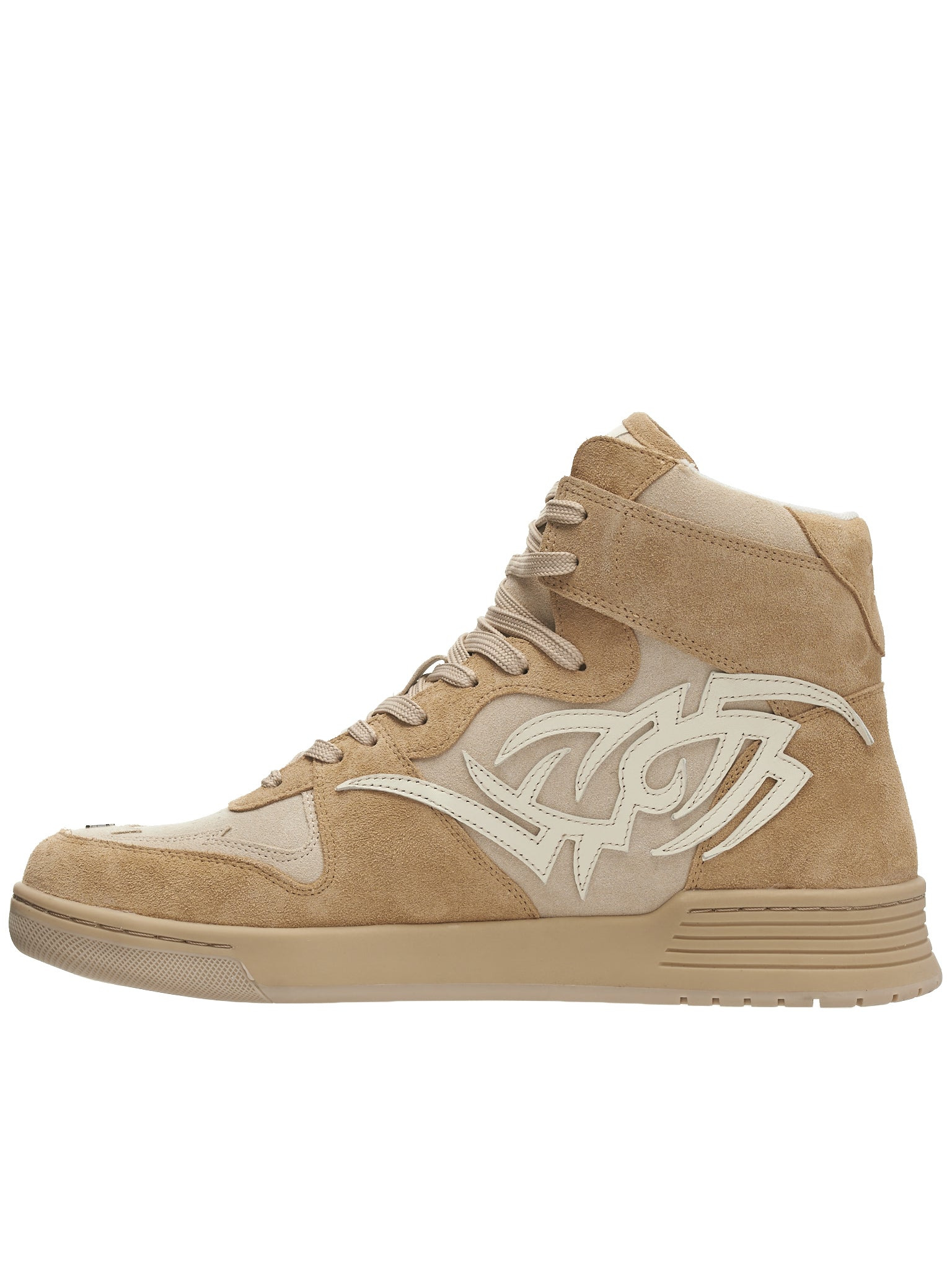 Suede High Top Sneakers - 3