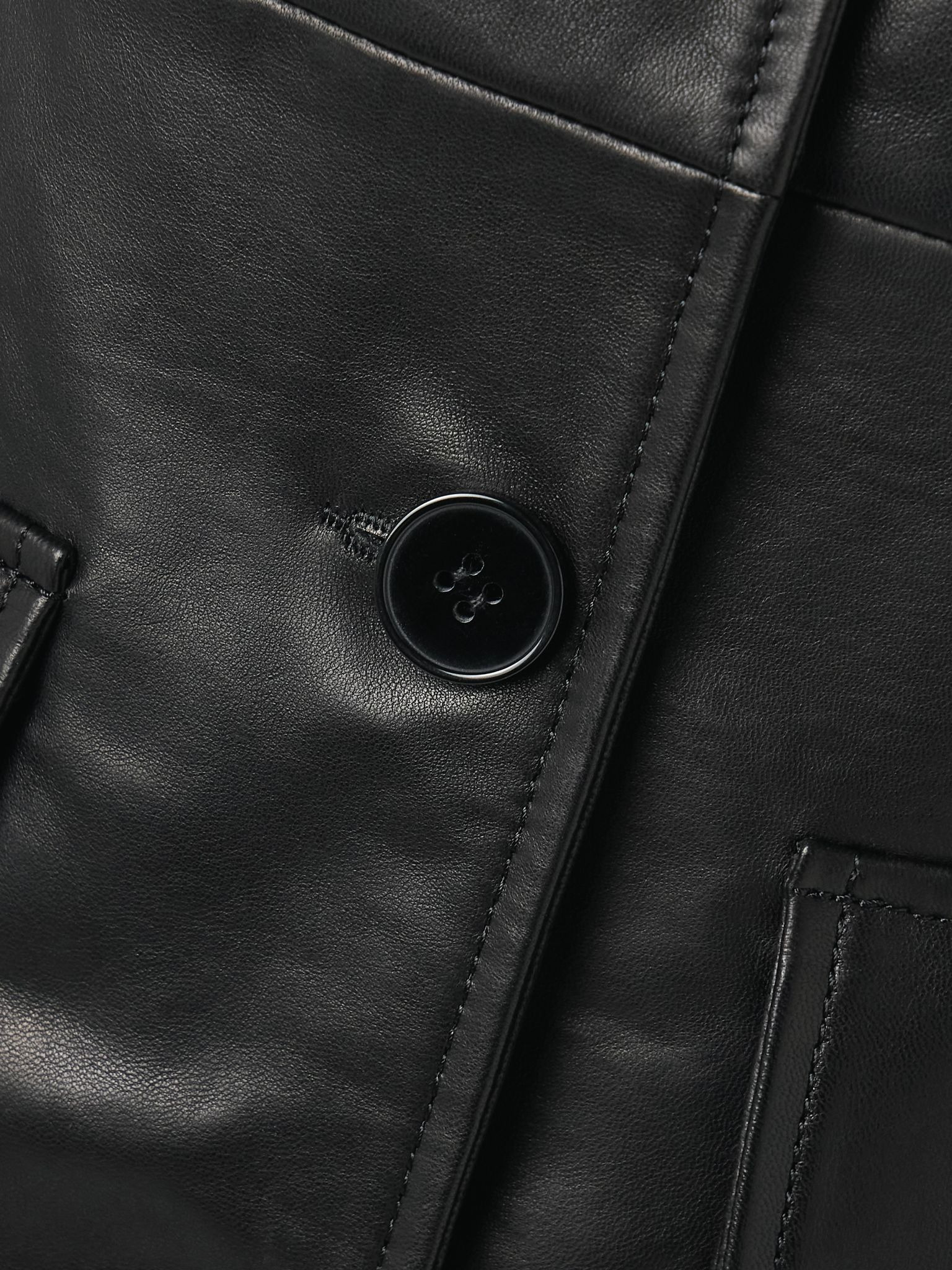 Vernes leather jacket Black - 4