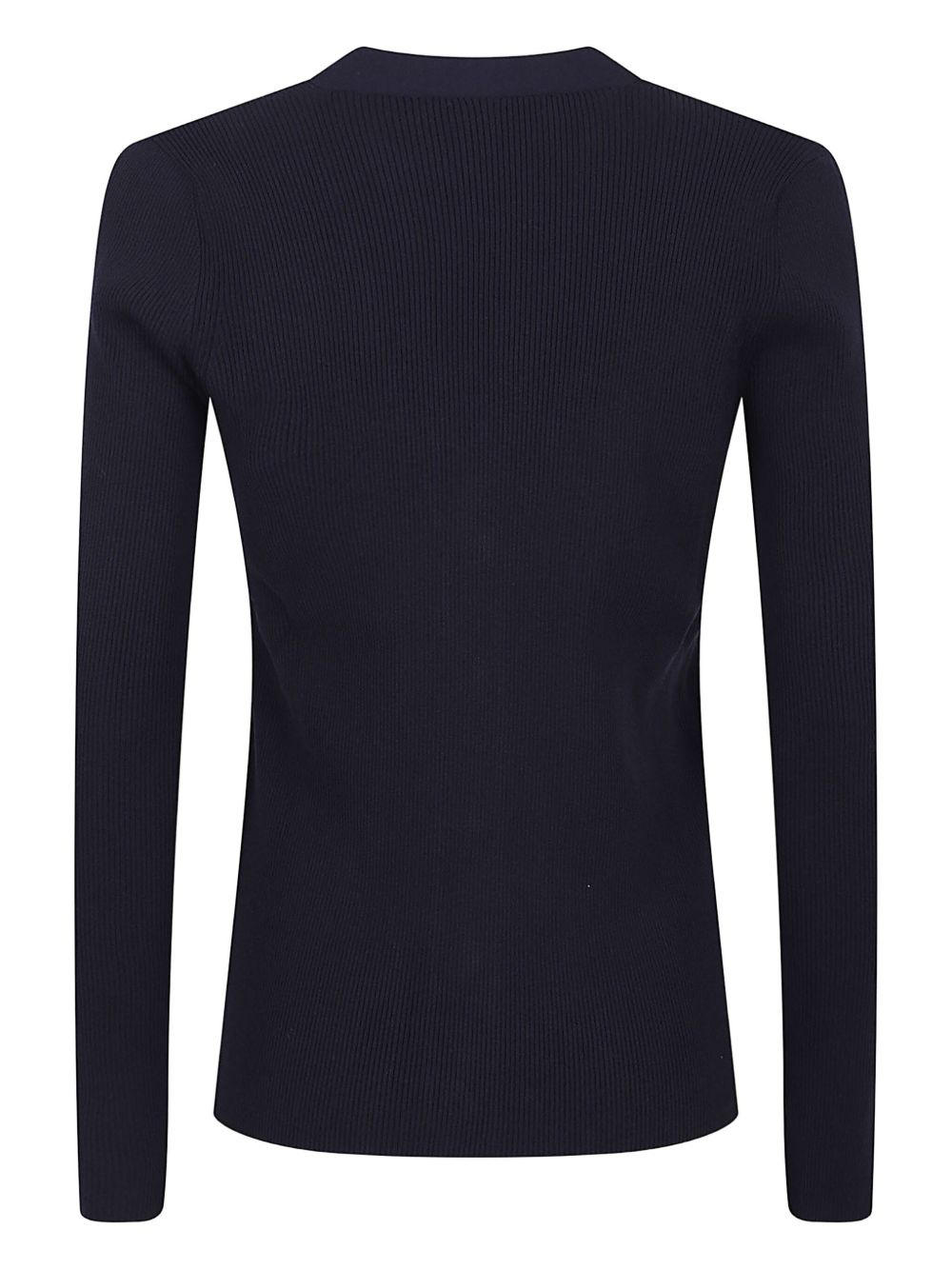 ribbed cardigan - 2