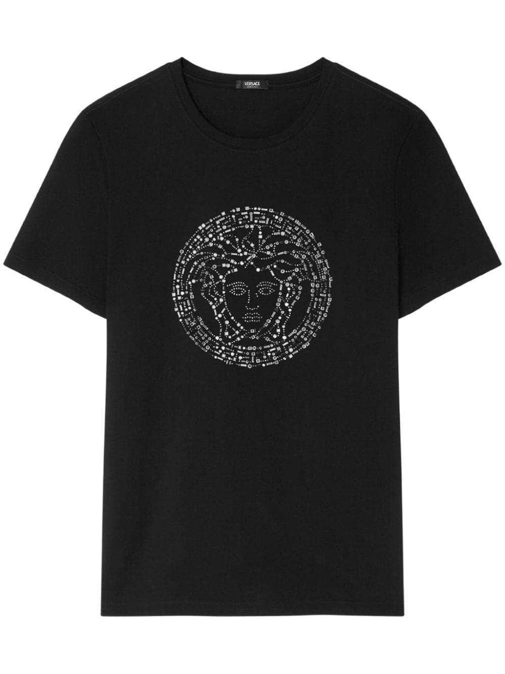 Medusa embellished T-shirt - 1