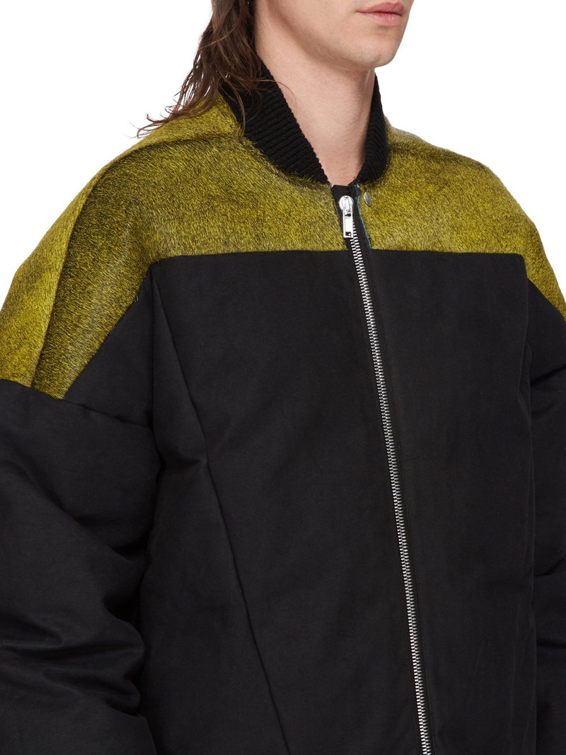 Calf Hair-Trimmed Cotton-Canvas Down Jacket 4
