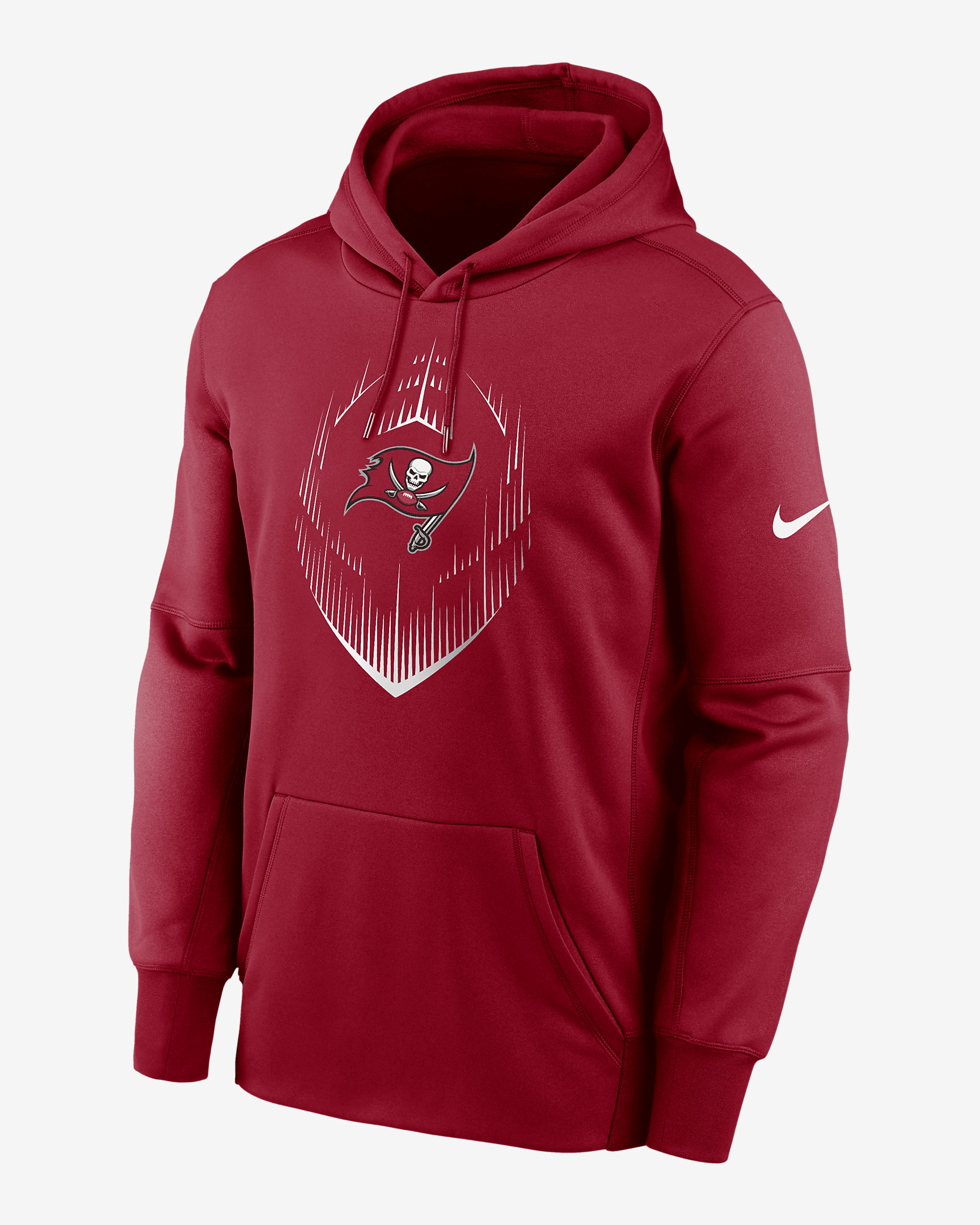 Tampa Bay Buccaneers Icon Men’s Nike Therma NFL Pullover Hoodie - 1