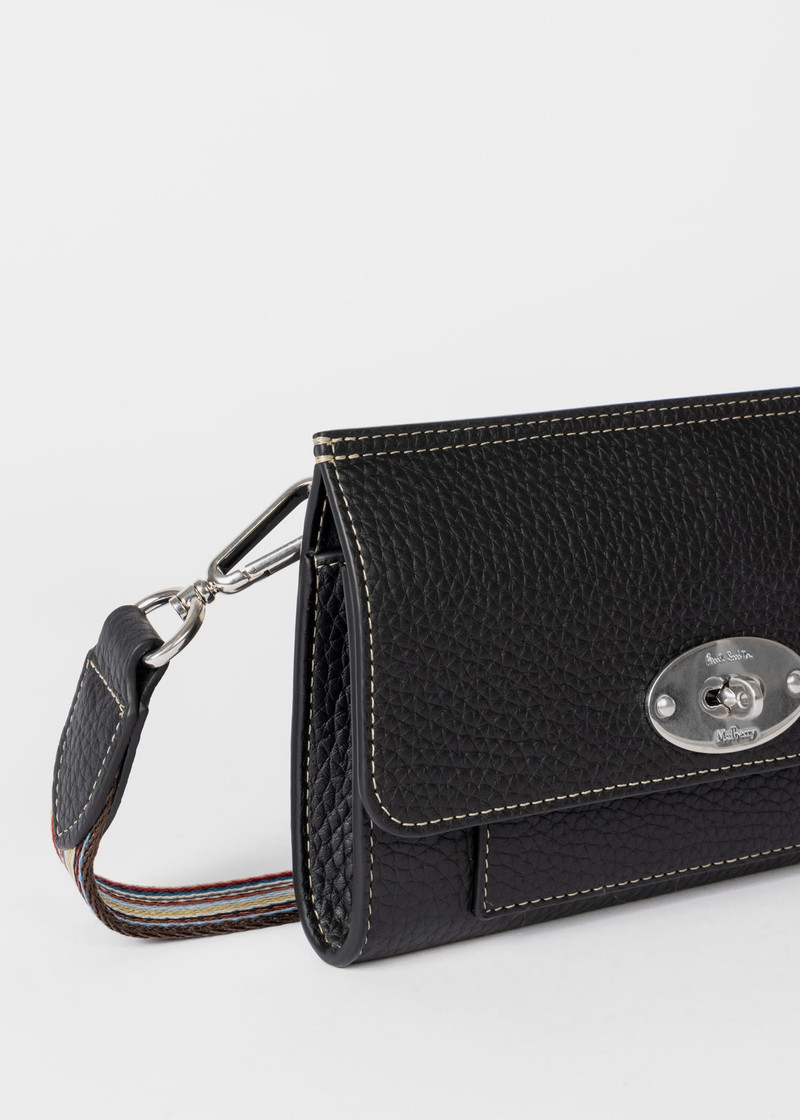 Mulberry x Paul Smith - Black Antony Clip Bag 5