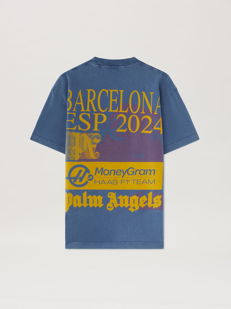 Palm Angels BARCELONA T-SHIRT MONEYGRAM HAAS F1 TEAM outlook