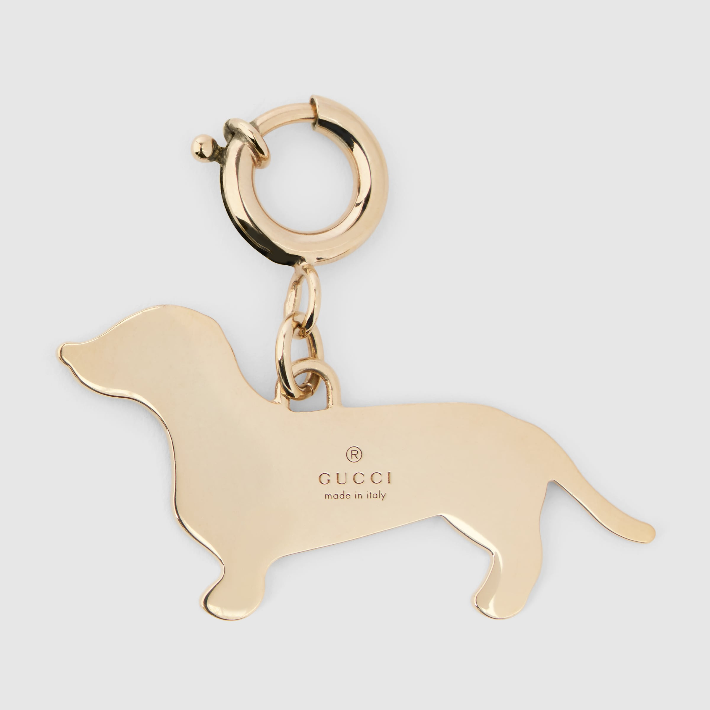 Dog-shaped bag charm - 2