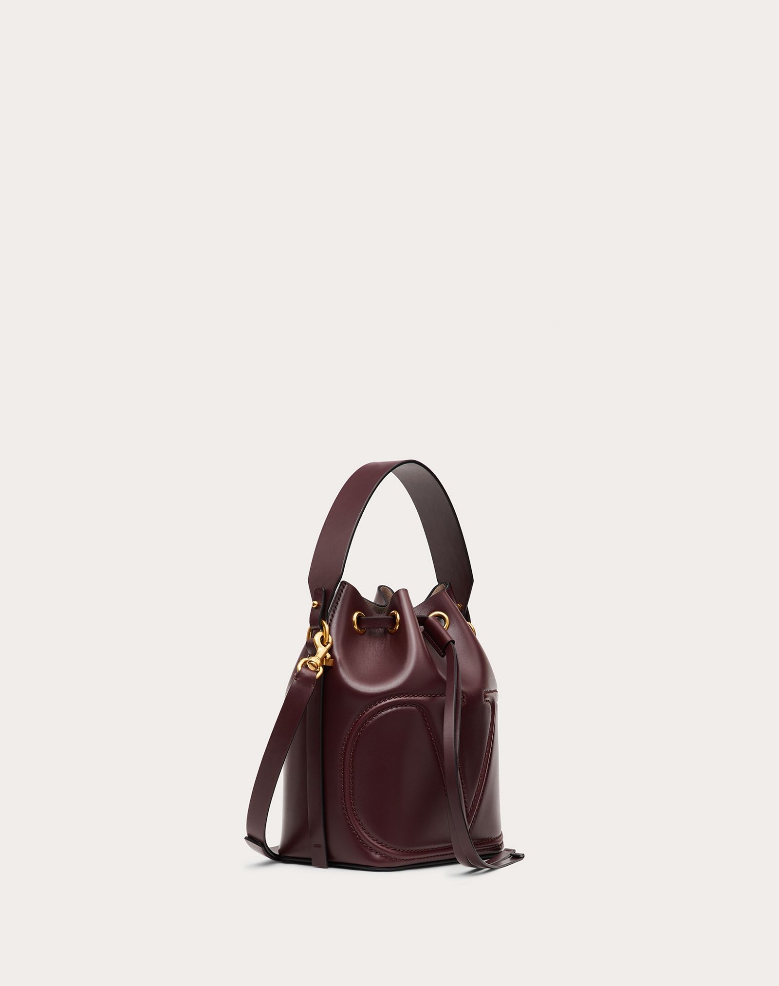 VLogo Walk Calfskin Bucket Bag - 2