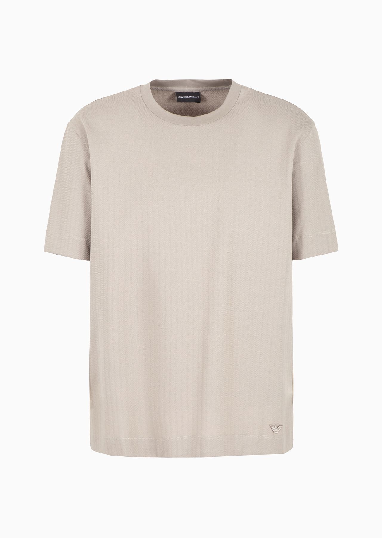 Jacquard jersey T-shirt - 1