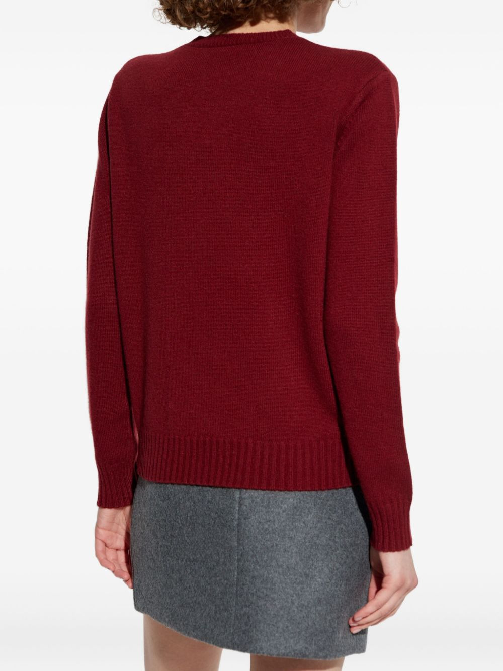 crew-neck cashmere sweater - 4