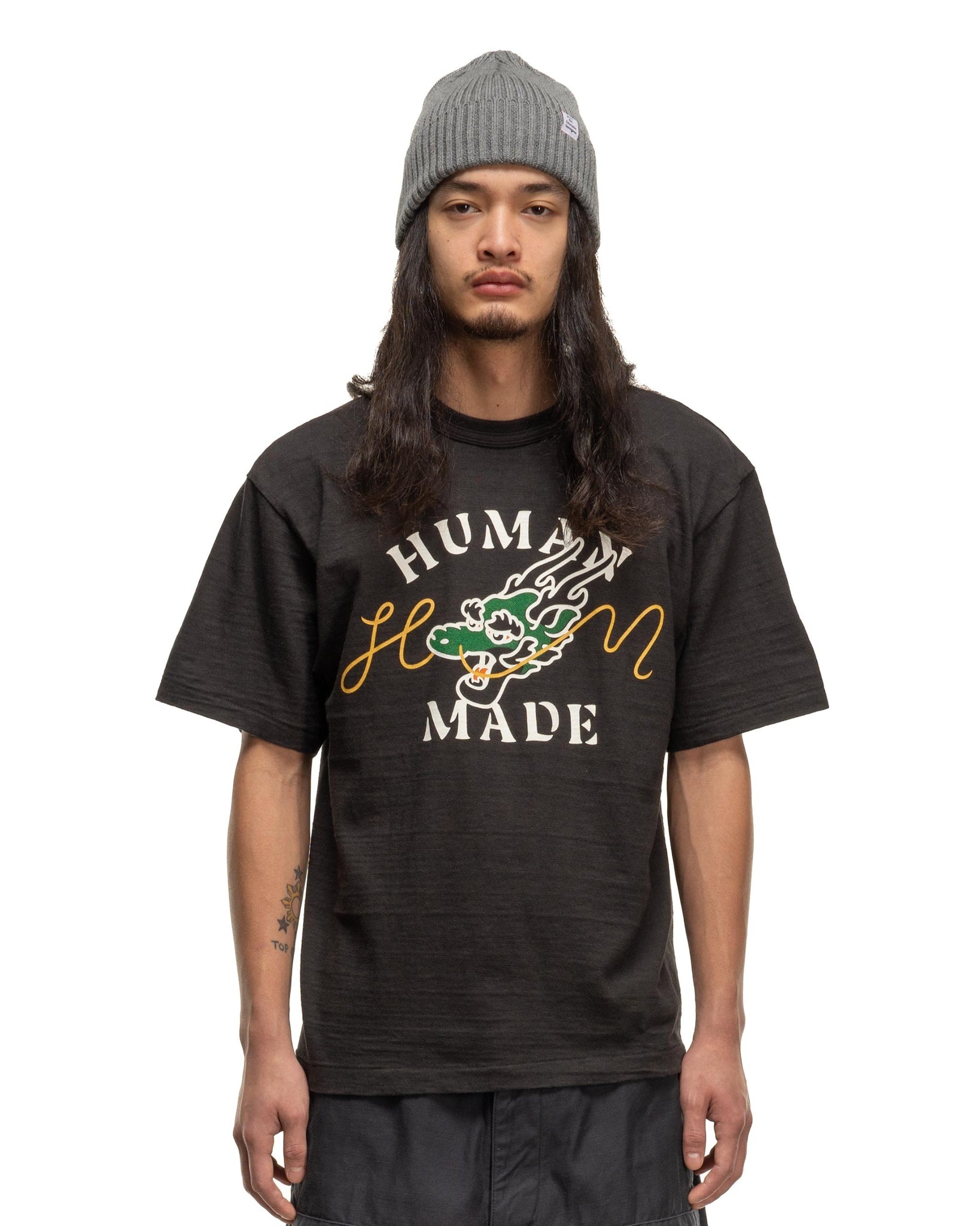 Human Made Graphic T-Shirt #01 Black | REVERSIBLE