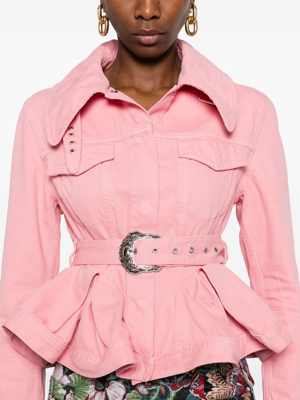 belted jacket - 5