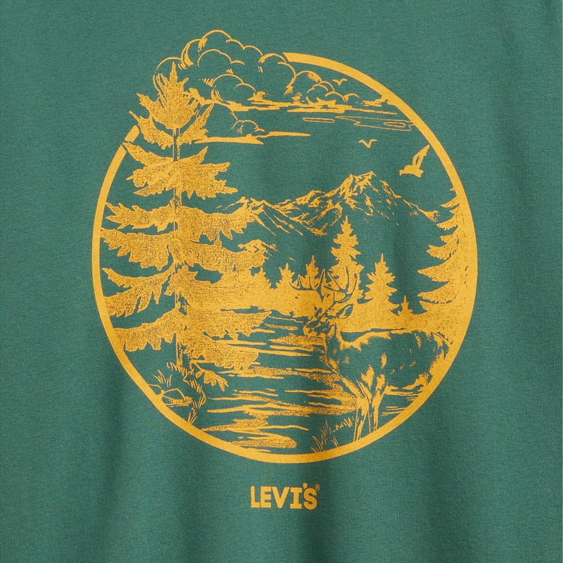 RELAXED GRAPHIC CREWNECK SWEATSHIRT 4