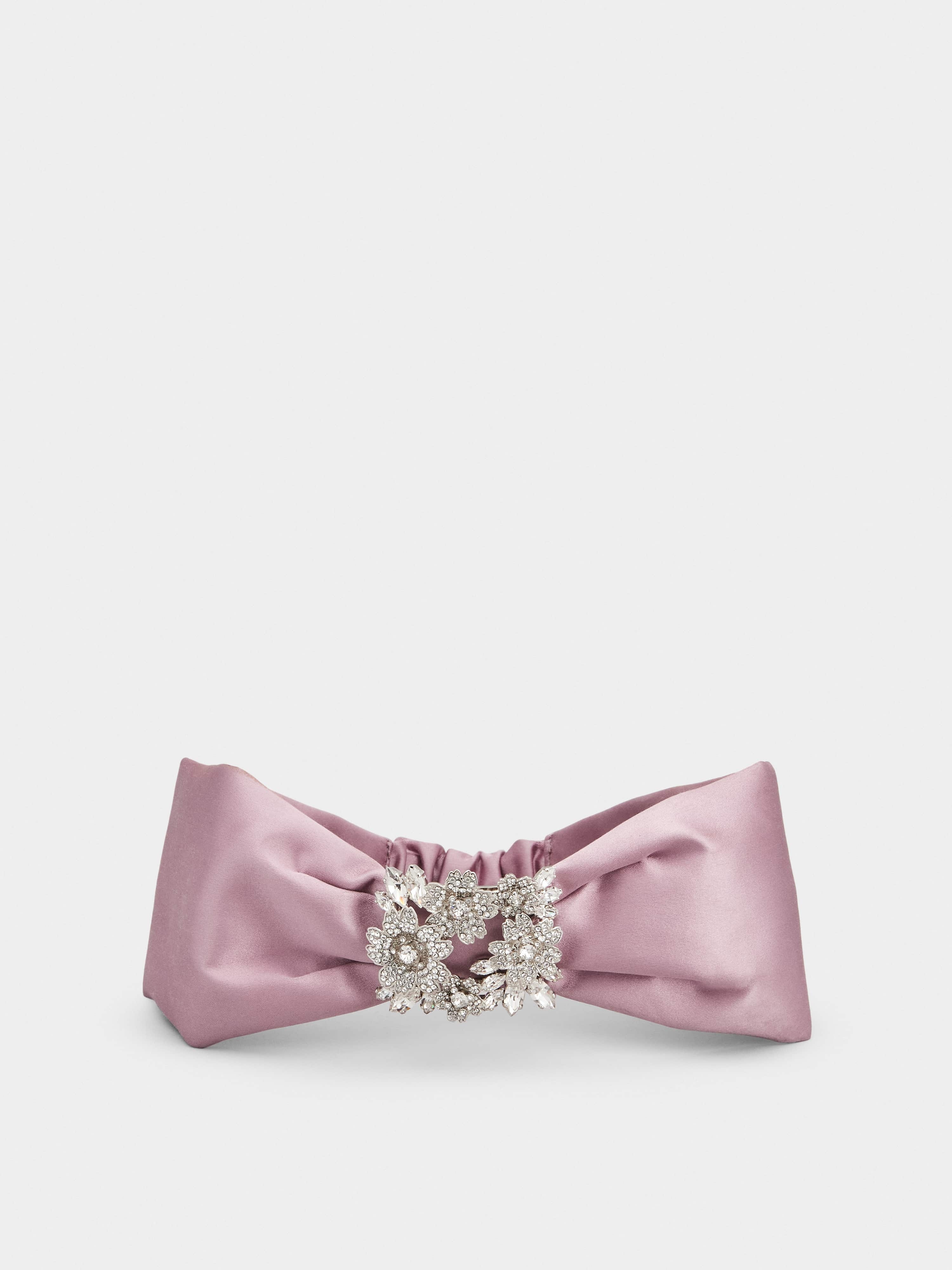 RV Bouquet Strass Bandeau in Satin - 1